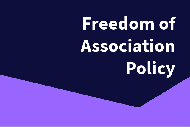 Infront Freedom of Association Policy