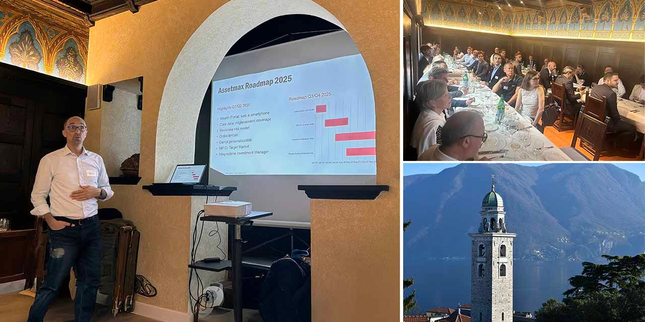 Presenting Infront solutions at the Smart Capital Summit in Lugano