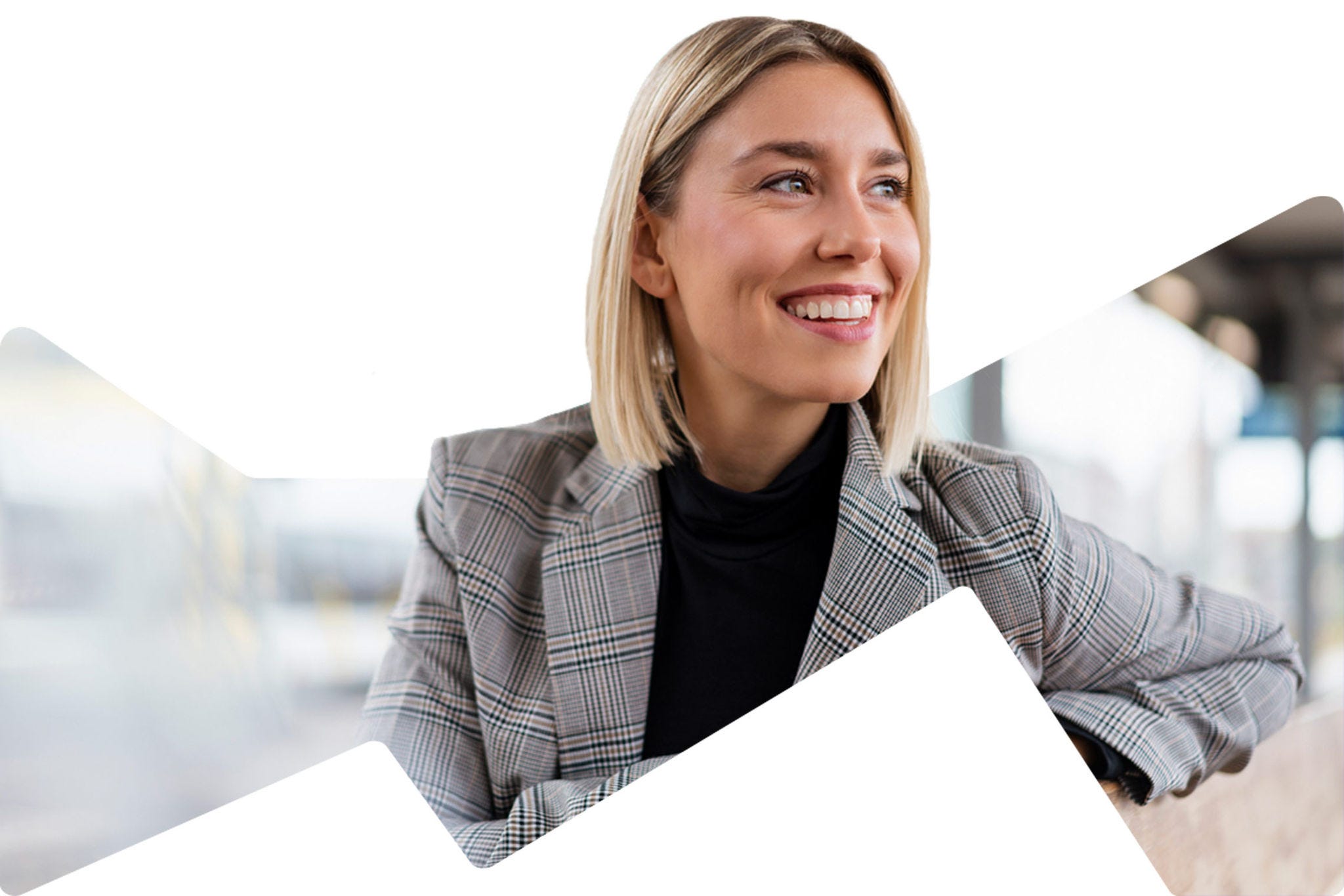 Image of a smiling woman
