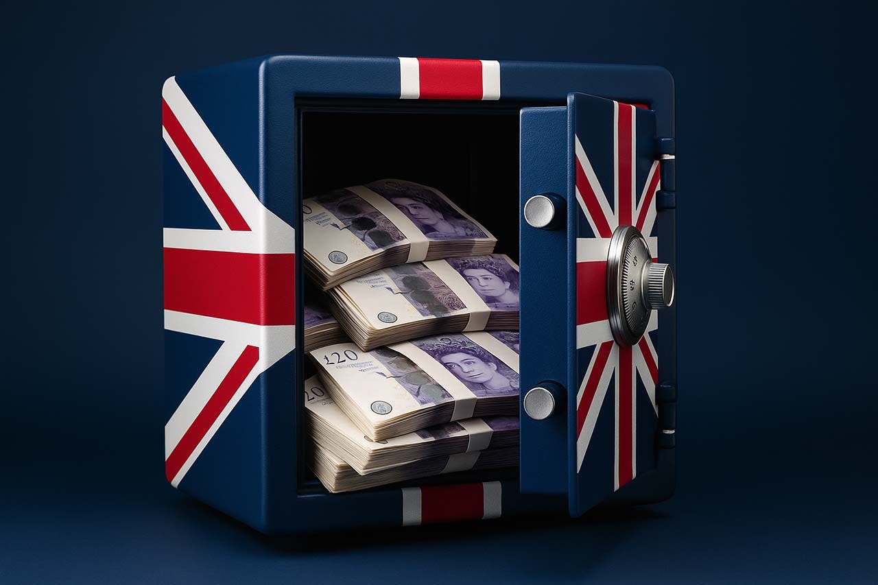 Billions of pounds of excess savings of UK households remain uninvested
