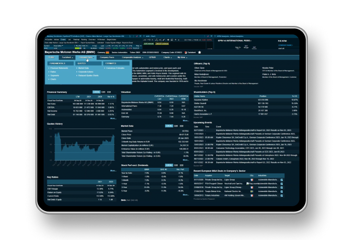 Valuation risk Dashboard Image