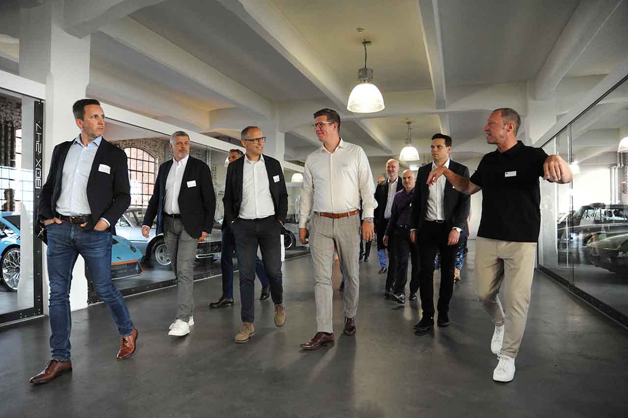 Participants at the Fund After Work event in Frankfurt