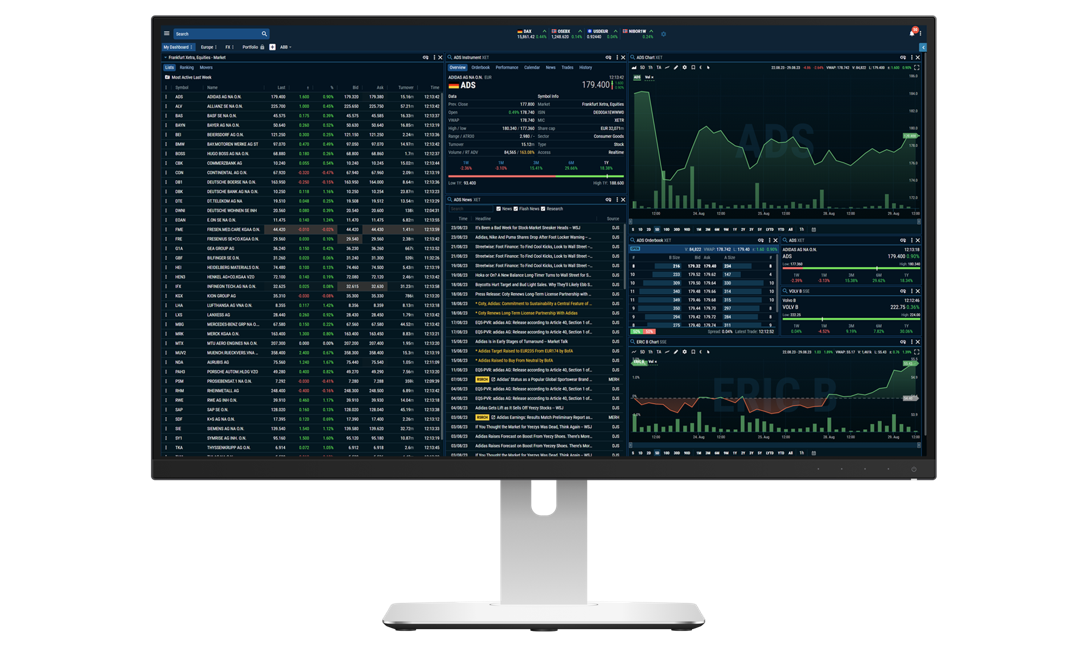 Infront IPT dashboard