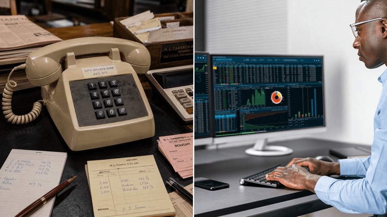 The evolution of the trading desk: From phone to terminal